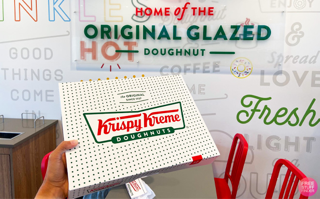 Krispy Kreme Glazed Dozen $1 with Dozen Purchase