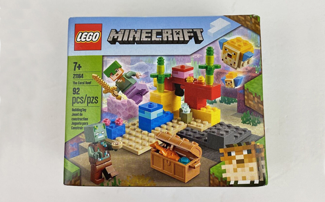 LEGO Minecraft The Coral Reef $7.99