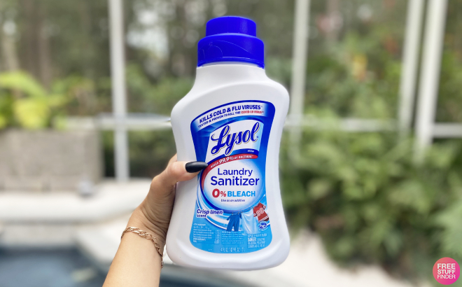 4 FREE Lysol Laundry Sanitizers at Walmart