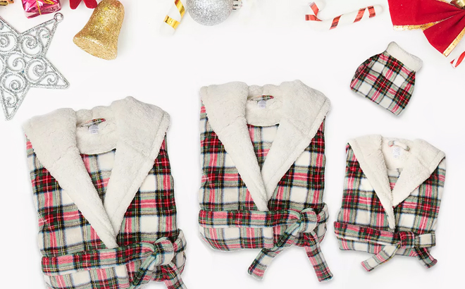 Martha Stewart Holiday Kids' Robes $16