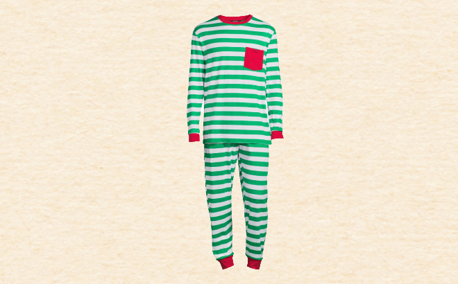 Matching Christmas Kids Pajama Set $3.54