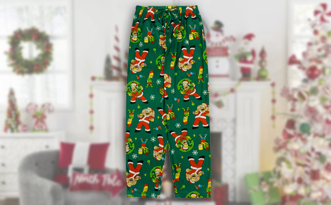 Men's Christmas Pajama Pants $9.99