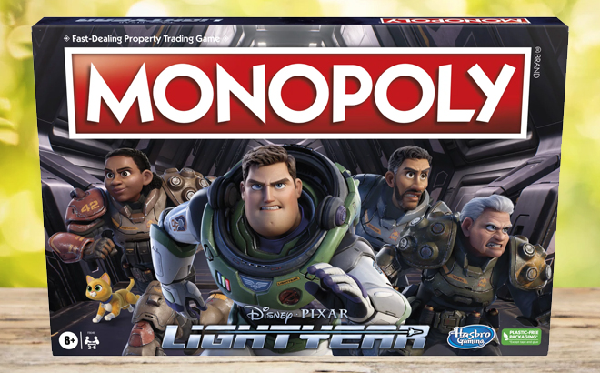 Monopoly Lightyear Edition $10