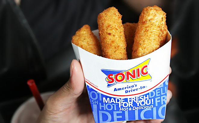 Mozzarella Sticks 99¢ at Sonic