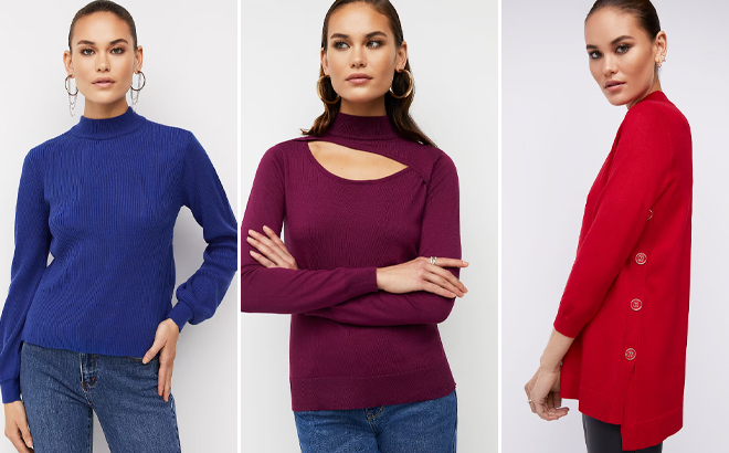 New York & Company Women’s Sweaters $12