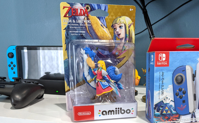 Nintendo Amiibo Zelda & Loftwing $4.99