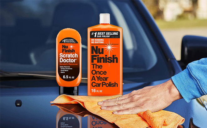Nu Finish  How to use Scratch Doctor and Once a Year Car Polish 