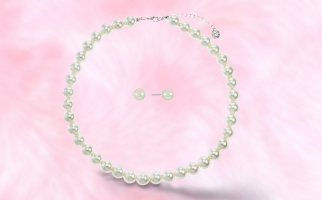 Pearl Jewelry Sets $9
