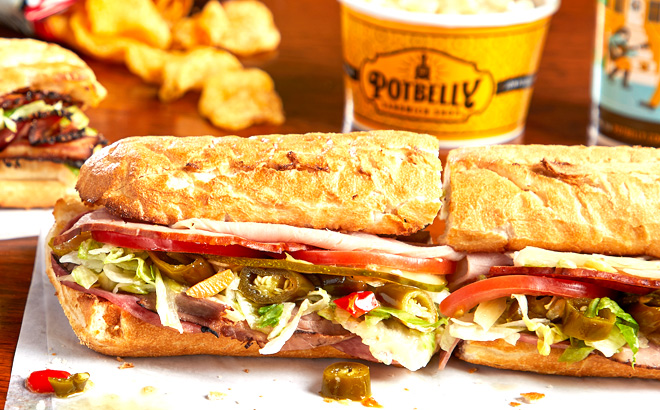 Buy One Get One FREE Potbelly Sandwich!