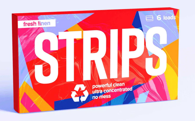 STRIPS Laundry Detergent Sample $3 Shipped!