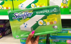 Swiffer 24-Count Wet Cloths $7 Shipped at Amazon