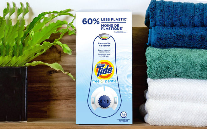 Tide Laundry Detergent 96-Loads for $12
