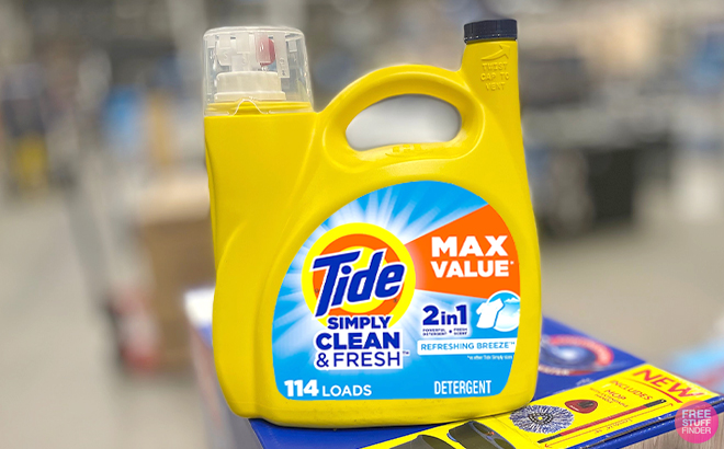 4 Tide Detergent 114-Loads for $8 Each Shipped