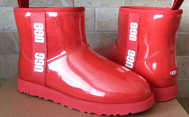 UGG Women's Clear Mini Boots $79 Shipped