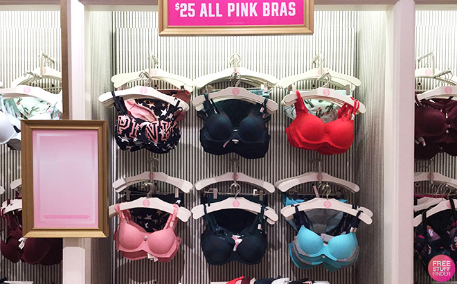 Victoria’s Secret PINK Bras $25