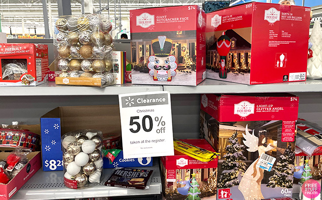 50% Off Christmas Clearance at Walmart!
