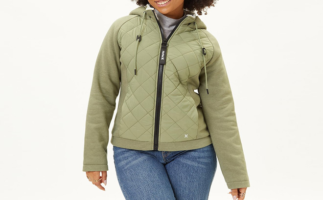 Women's Quilted Jacket $29.99