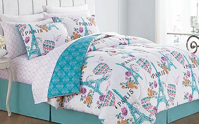 King Comforter Sets 8-Piece for $40