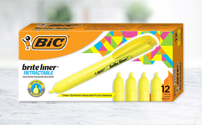 BIC Highlighters 12-Count for $6.79