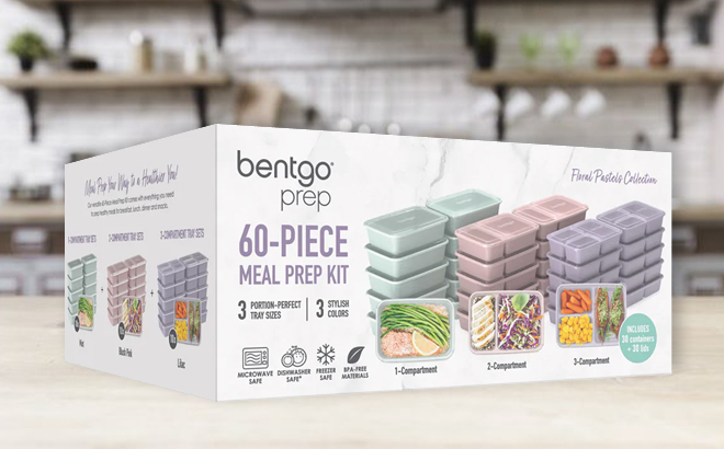 Bentgo 60-Piece Meal Prep Set $19.99