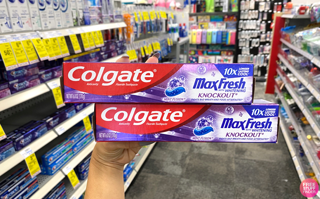 Colgate Toothpaste 74¢ Each