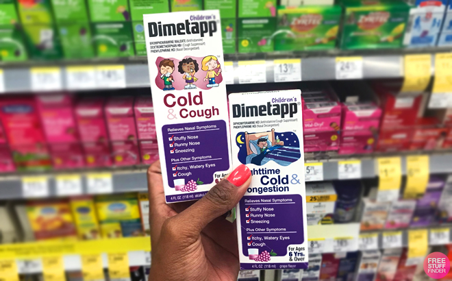 Children's Dimetapp Cough & Cold Relief 39¢