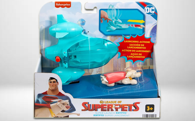DC League of Superpets Krypto & Jet Toy $5