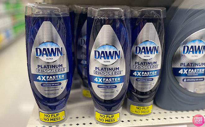 Dawn Ultra Platinum Ez Squeeze in a Store Aisle