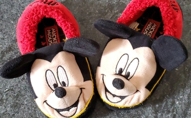 Disney Kids Slippers $5