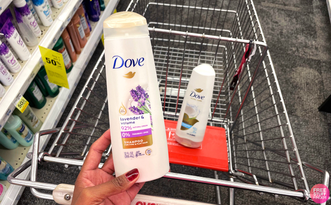 Dove Shampoo or Conditioner 47¢ Each