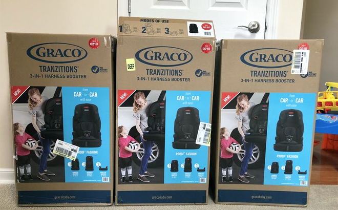 Graco 3-in-1 Booster Seat $97 Shipped