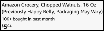 Happy Belly Chopped Walnuts Checkout Happy Belly Chopped Walnuts Checkout