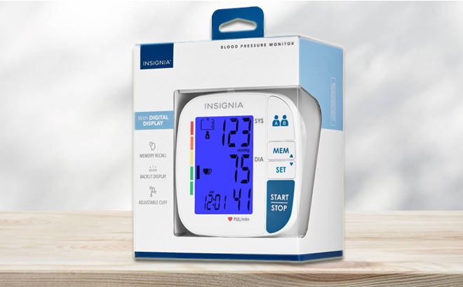Insignia Blood Pressure Monitor $27
