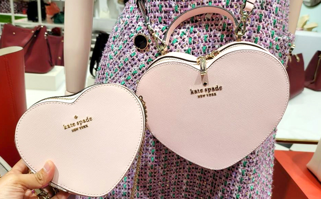 Kate Spade Heart Crossbody $189 Shipped