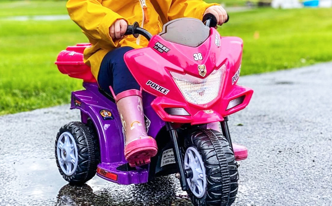 Police Tricycle Ride-On $39 Shipped
