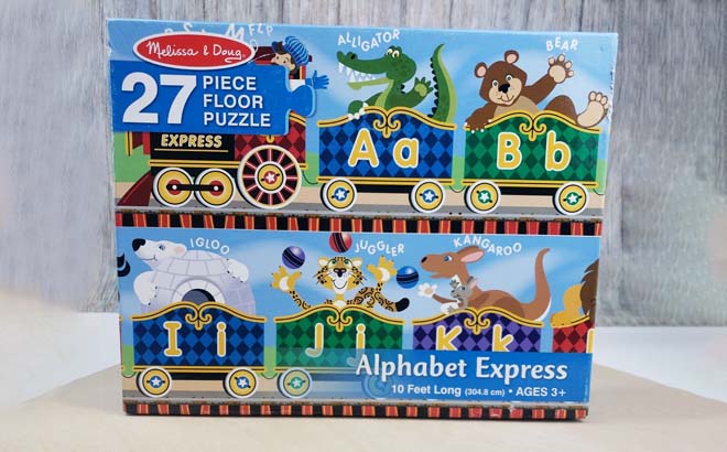 Melissa & Doug Alphabet Jumbo Jigsaw Puzzle $8.97