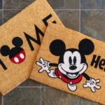 Mickey Mouse Coir Mat, HomeHello
