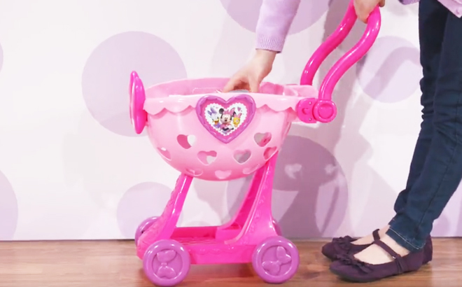 Minnie Mouse Shopping Cart Toy $10 at Walmart