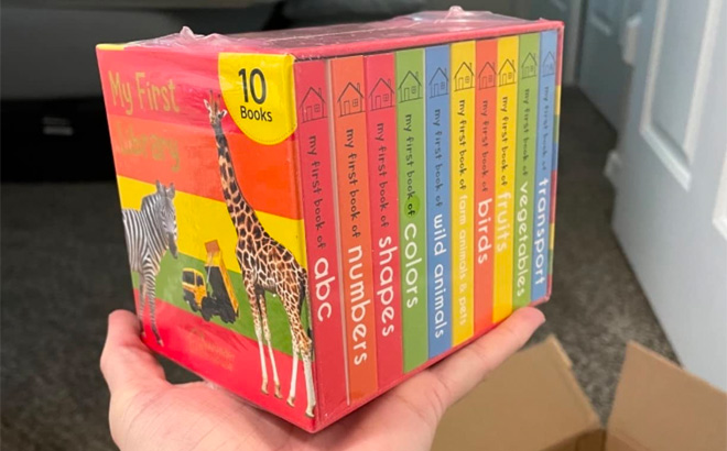 My First Library 10 Board Books $16