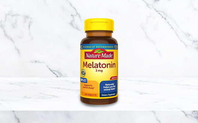 Nature Made Melatonin 3 mg Tablets 240-Count