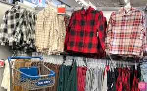 Old Navy Women’s Flannel Shirts $6
