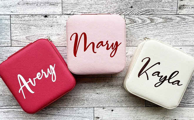 Personalized Jewelry Box $19.99 Shipped