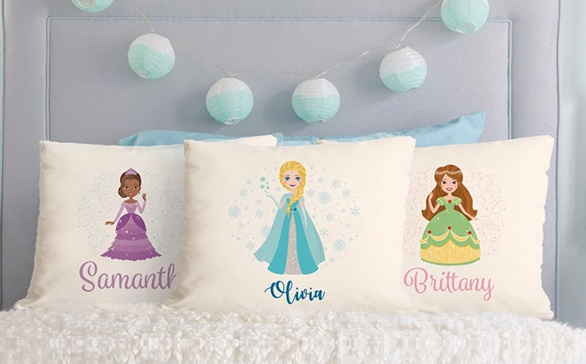 Personalized Pillow Covers $9.99 Shipped