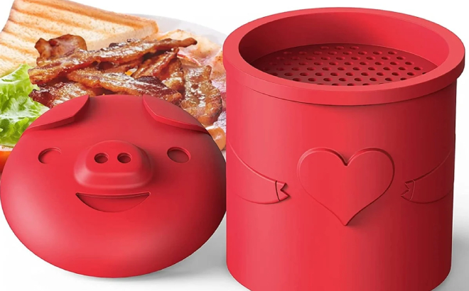 Pig Shaped Silicone Grease or Oil Strainer