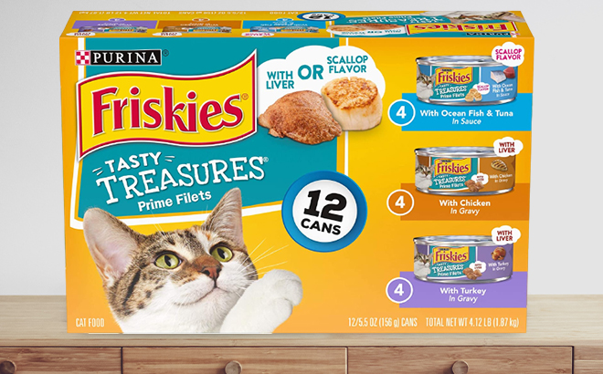 Purina 12-Pack Wet Cat Food $8