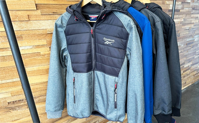 Reebok Men's Jacket $39 Shipped