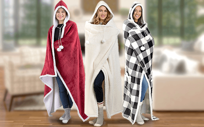 Hooded Throws $12.99