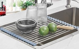 Highly-Rated Roll-Up Dish Drying Rack $6.64 Shipped at Amazon