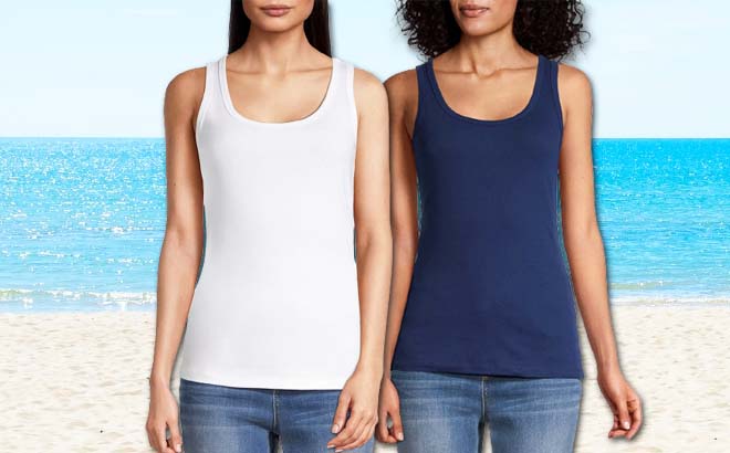 Women's Tank Top $2 at JCPenney