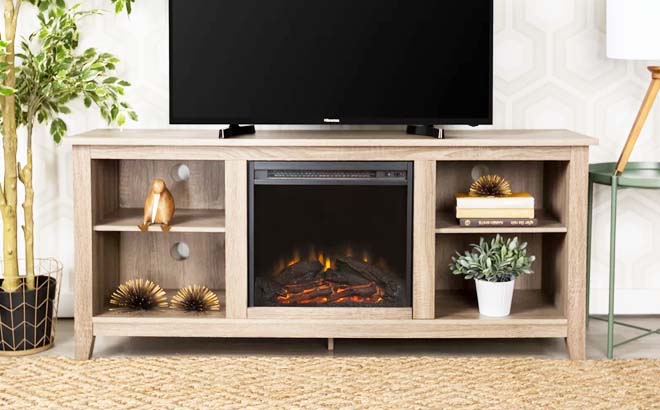 TV Stands with Electric Fireplace Up to 70% Off